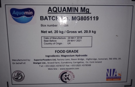 Aquamin Mg- Làm giàu từ nước Biển Ireland