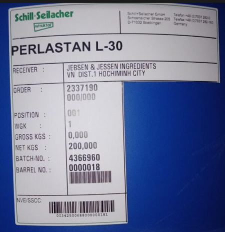 Perlastan L30 - Chất Hoạt động Dịu nhẹ- Từ thiên nhiên